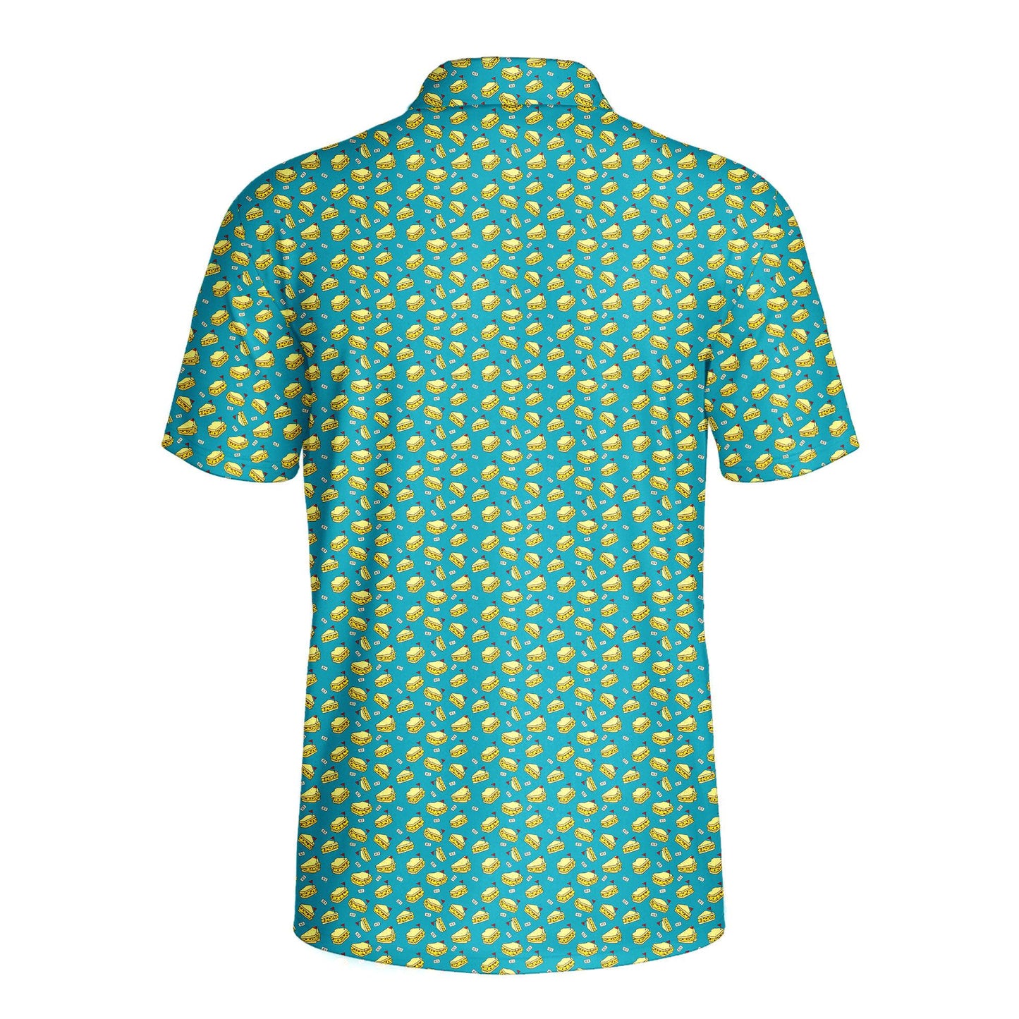 Pimento Cheese Sandwich Golf Polo Shirt, Golf Polo Shirt