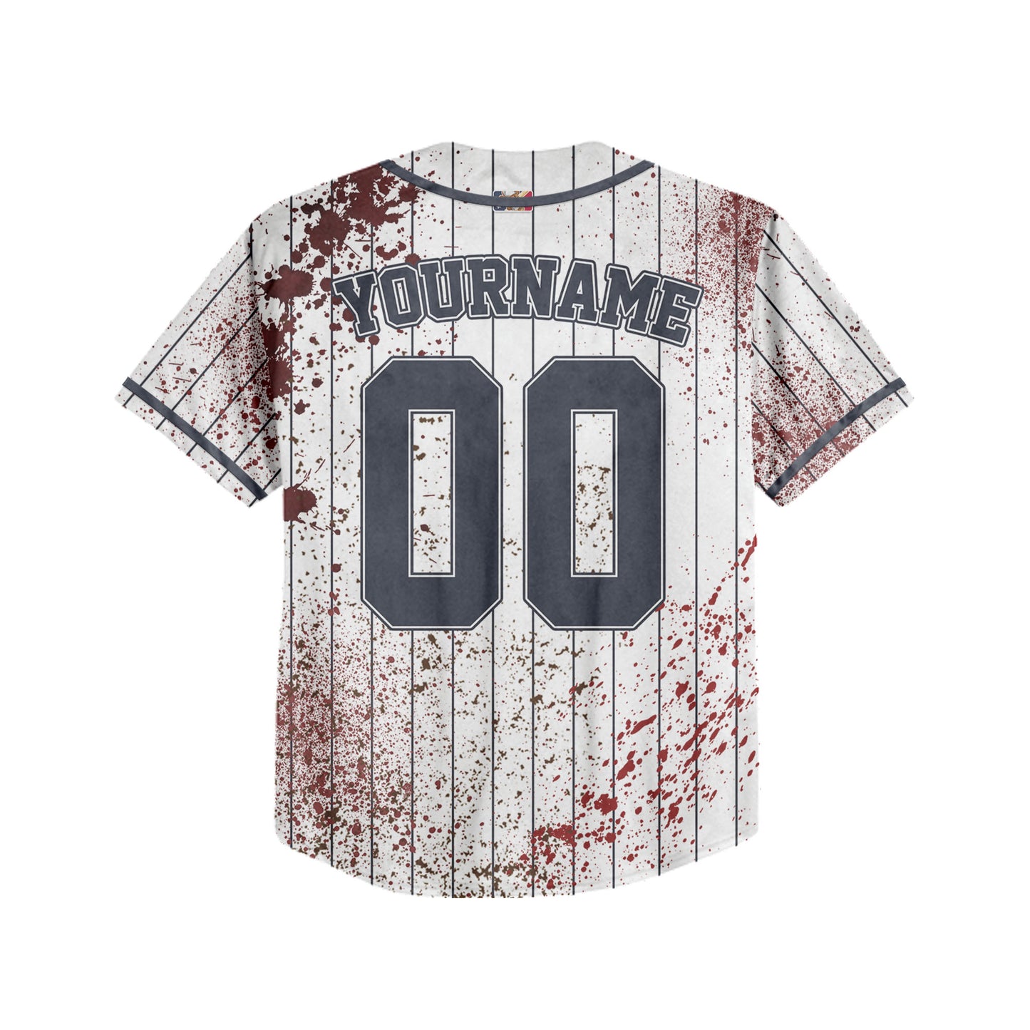 Custom Halloween Basic Navy Baseball Zombies Cosplay