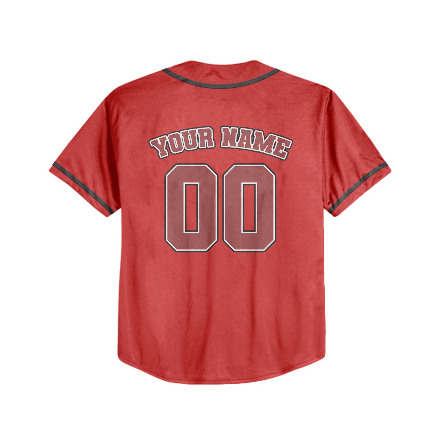 Personalized Team Name Awesome Custom Collection Red Color Baseball Jersey