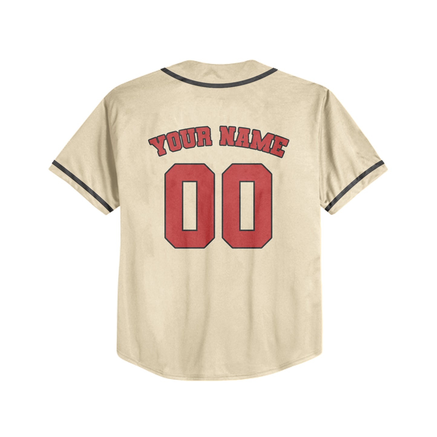Personalized Team Name Awesome Custom Collection Sand Color Baseball Jersey