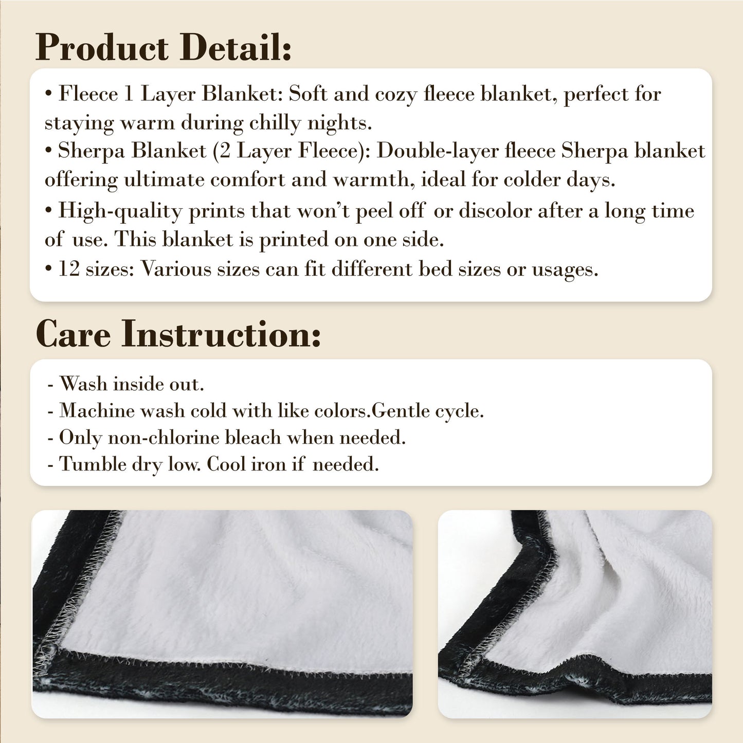 Custom Half and Half Team Football Blanket