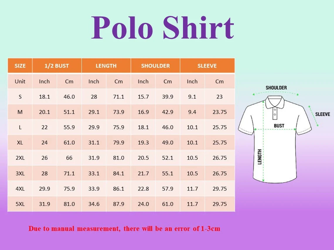 Golf Green Pattern Masters Inspired Golf Polo Shirt, Father's Day Gifts