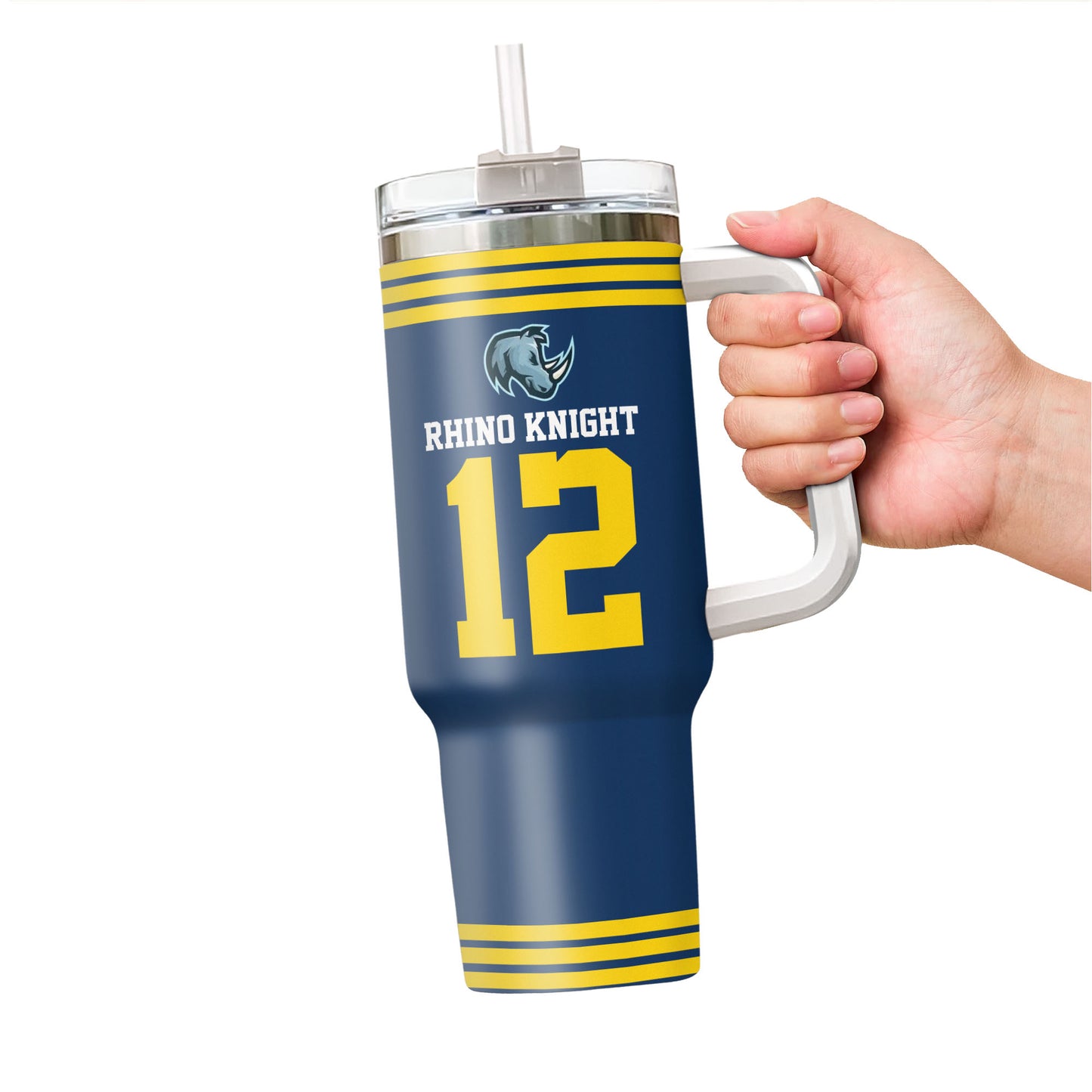 Custom Football Player and Team 40oz Tumbler