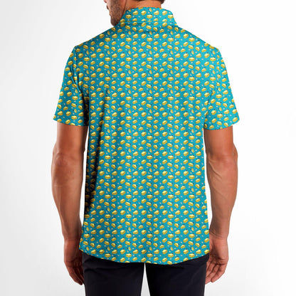 Pimento Cheese Sandwich Golf Polo Shirt, Golf Polo Shirt
