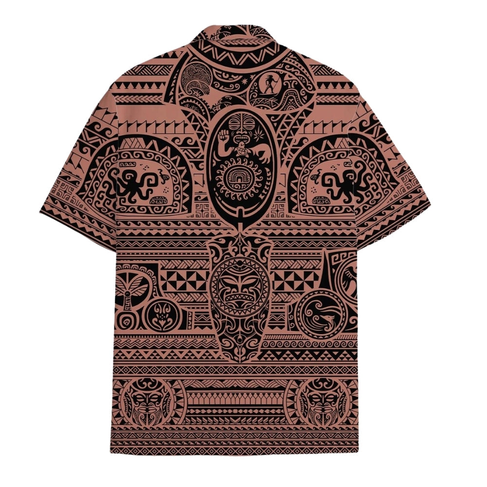 Tribal Tiki Hawaiian Shirt Men And Women, Tiki Hawaiian Shirts HE0047