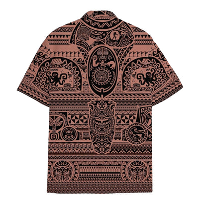 Tribal Tiki Hawaiian Shirt Men And Women, Tiki Hawaiian Shirts HE0047