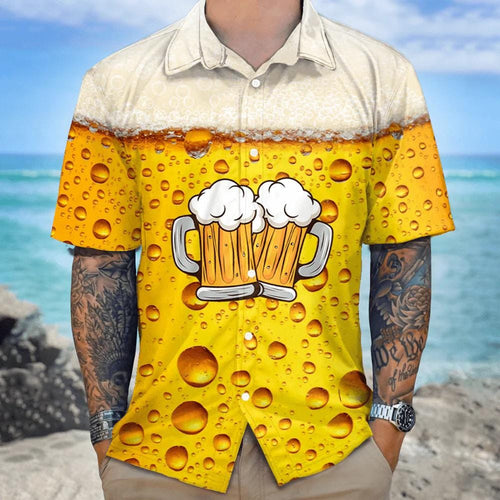 Fresh Beer Lovers Hawaiian Shirt, Party Hawaiian Shirt