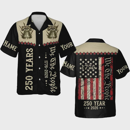 America 250th Anniversary Hawaiian Shirt