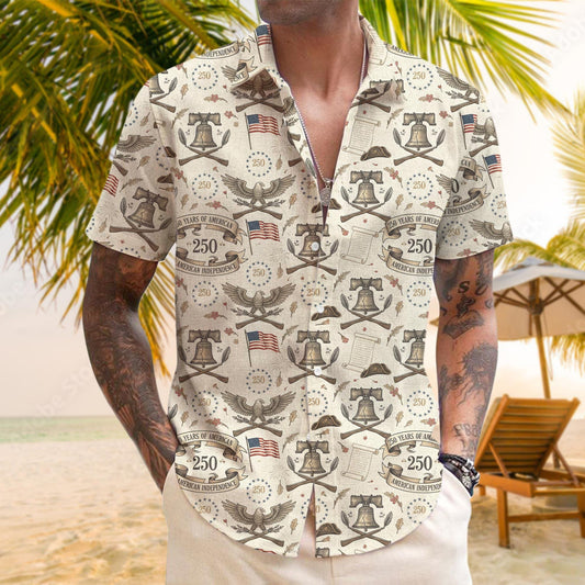 American Independence 250 Hawaiian Shirt