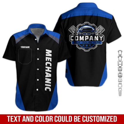 Custom Mechanic Work Shirt: Personalized Auto Repair Uniform
