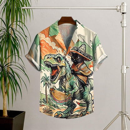 Dinosaur Hawaiian Shirts, Dinosaur Hawaiian Shirts For Women