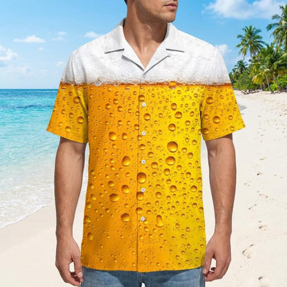 Beer Aloha Hawaiian Shirt, Party Hawaiian Shirt