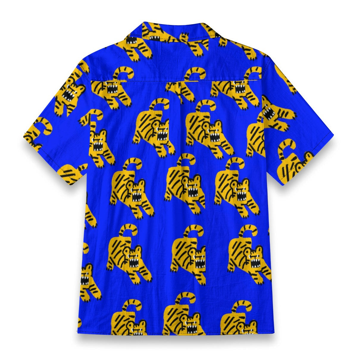 Blue Tiger Hawaiian Shirt