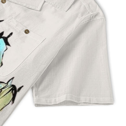 Blue Horse Art Hawaiian Shirt