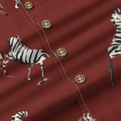 Retro zebra scroll