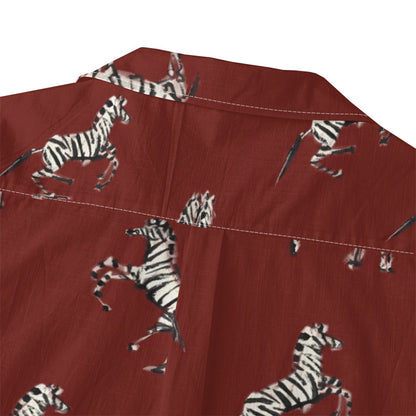 Retro zebra scroll