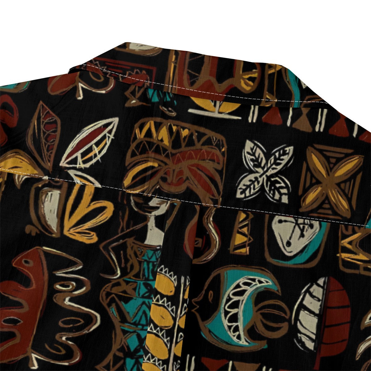 Retro aloha tribal art