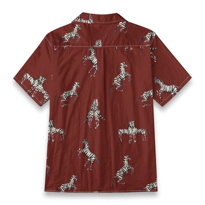 Retro zebra scroll