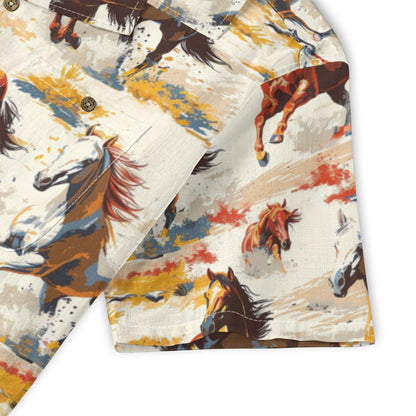 Wild Horses Hawaiian Shirt