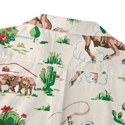 Western Cowboy Hawaiian Shirt