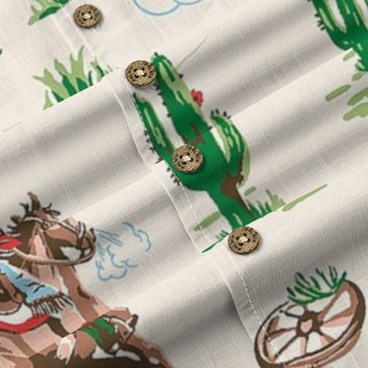 Western Cowboy Hawaiian Shirt