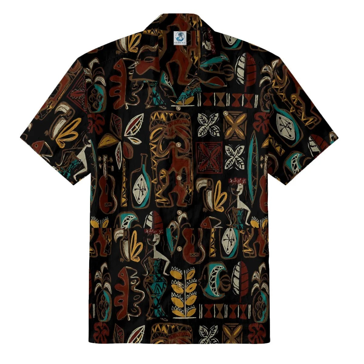 Retro aloha tribal art