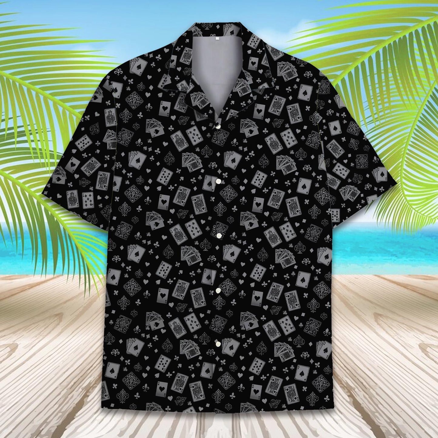 Casino Hawaiian Shirt For Men Women, Gambling Button-Down Shirt
