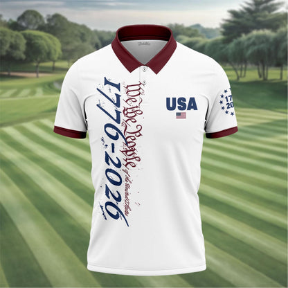 1776–2026 USA 250th Anniversary Golf Shirt