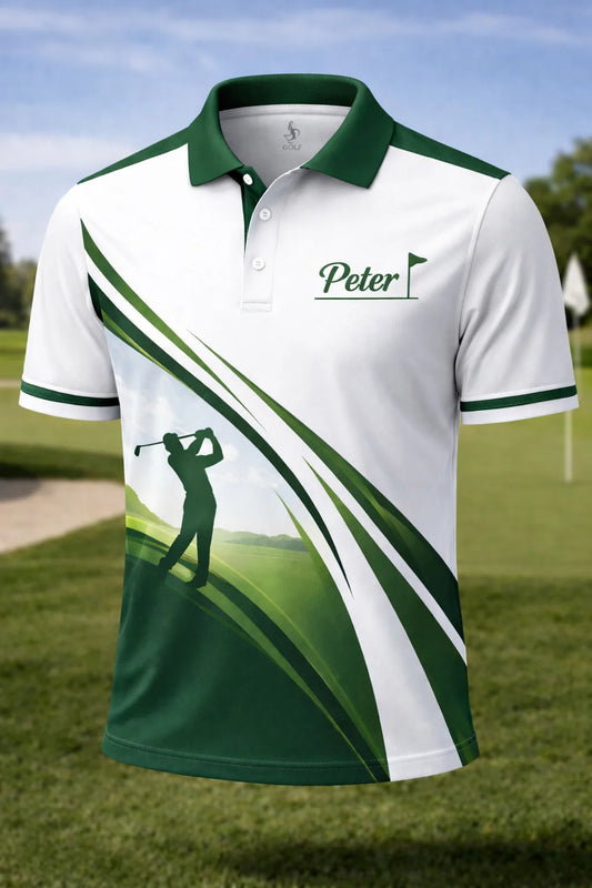 Personalized Golf Polo Shirt, Golf Shirt, Summer Golf Polo Shirt