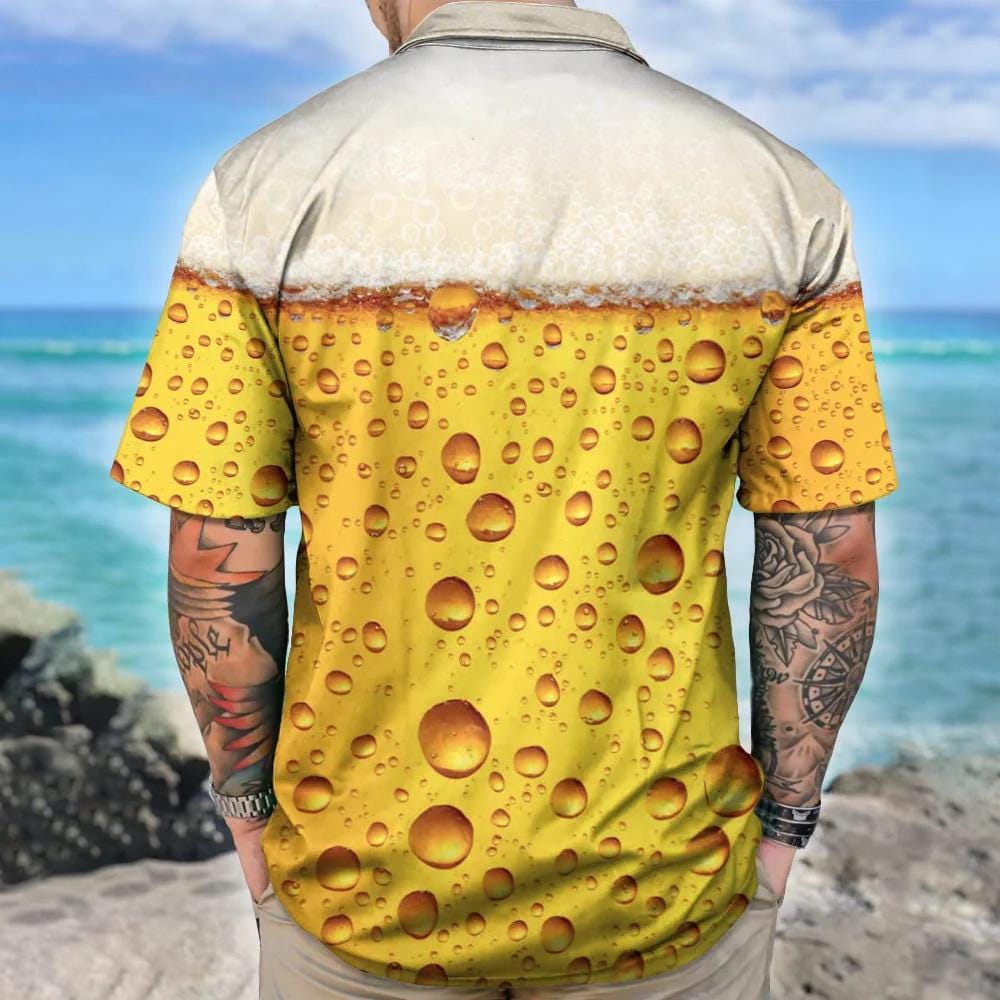 Fresh Beer Lovers Hawaiian Shirt, Party Hawaiian Shirt