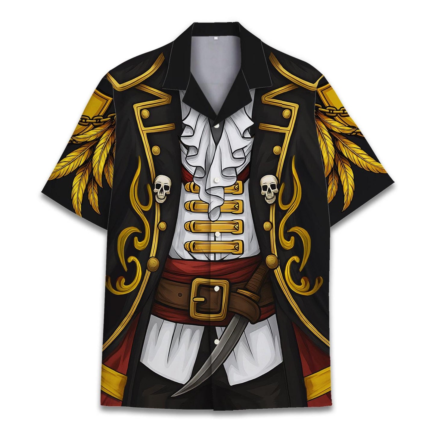 Pirate Costume Hawaiian Shirt