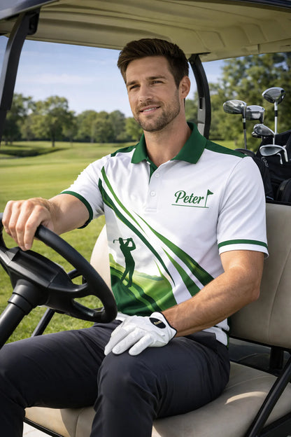 Personalized Golf Polo Shirt, Golf Shirt, Summer Golf Polo Shirt