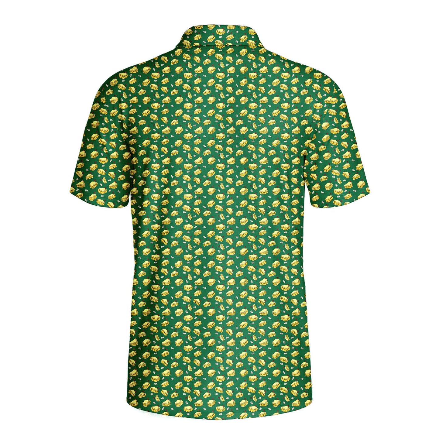Pimento Cheese Sandwich Golf Polo Shirt, Golf Polo Shirt