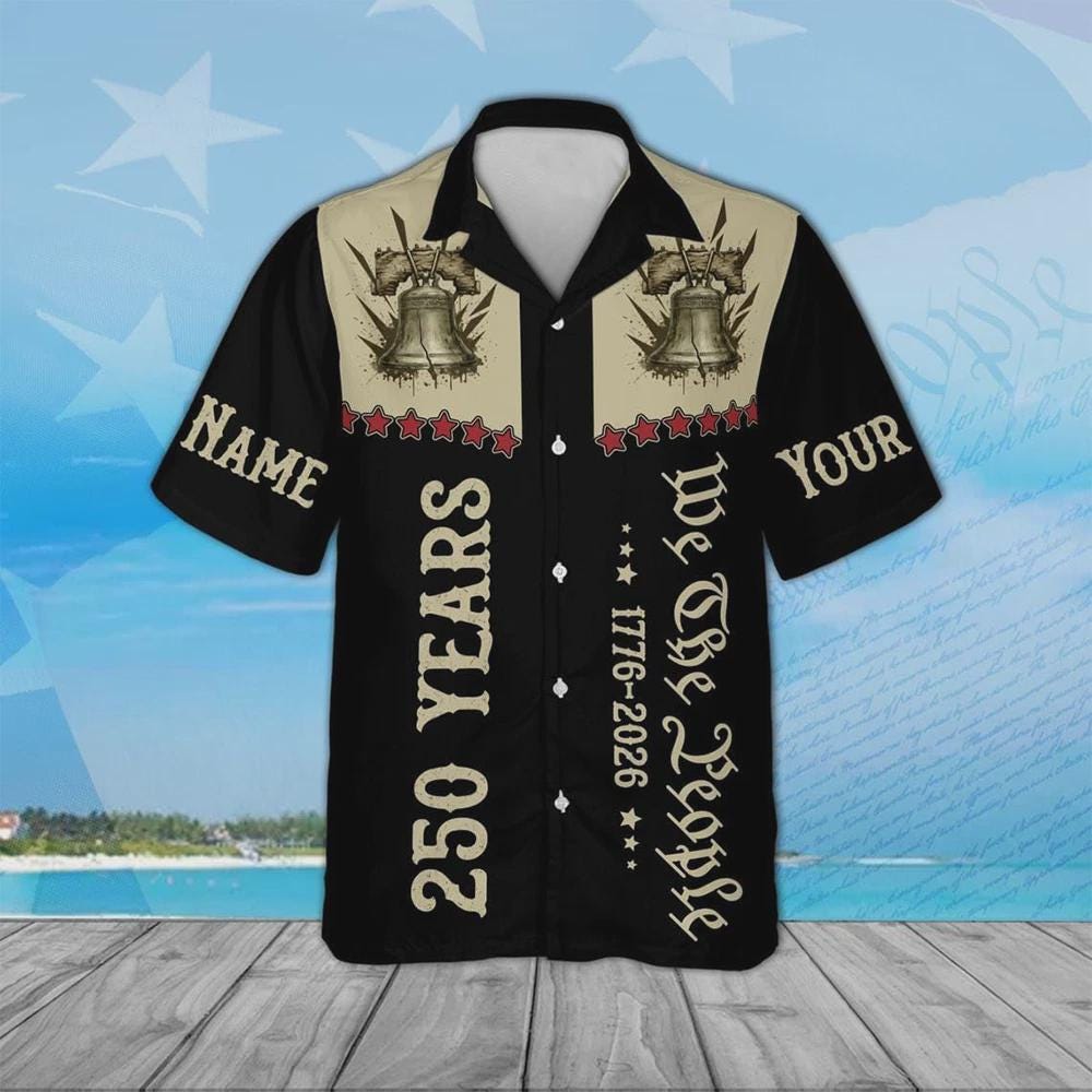 America 250th Anniversary Hawaiian Shirt