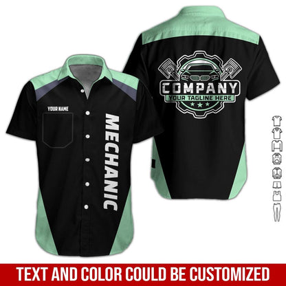 Custom Mechanic Work Shirt: Personalized Auto Repair Uniform
