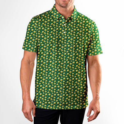 Pimento Cheese Sandwich Golf Polo Shirt, Golf Polo Shirt