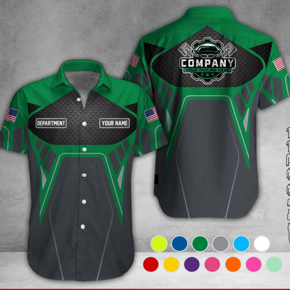 Custom Mechanic 3D All Over Print Shirt, Auto Repair Uniform