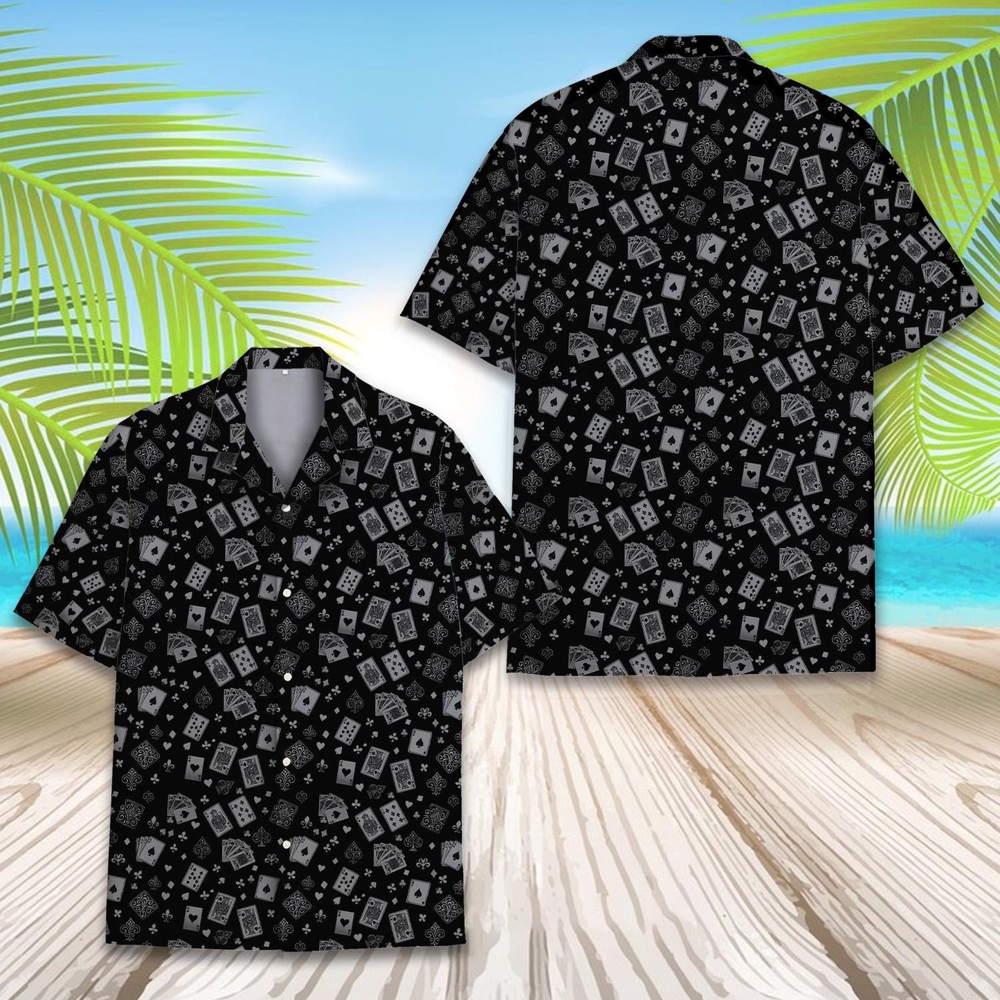 Casino Hawaiian Shirt For Men Women, Gambling Button-Down Shirt
