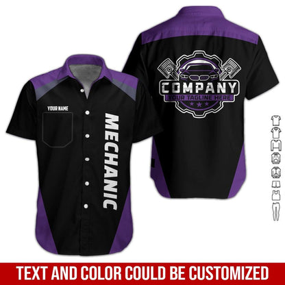 Custom Mechanic Work Shirt: Personalized Auto Repair Uniform