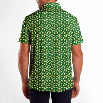 Pimento Cheese Sandwich Golf Polo Shirt, Golf Polo Shirt