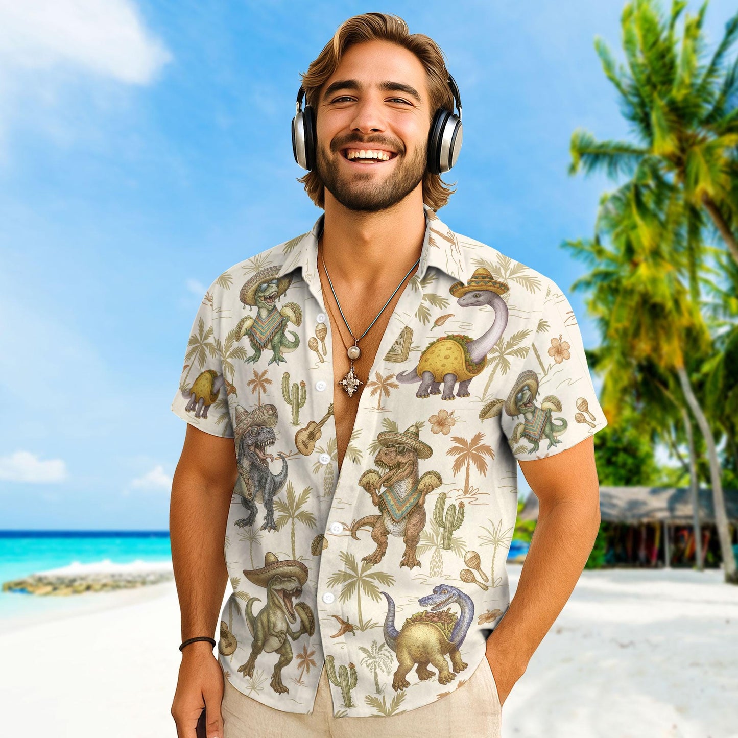 Dinosaur Hawaiian Shirts, Dinosaur Hawaiian Shirt