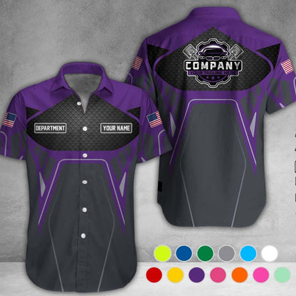 Custom Mechanic 3D All Over Print Shirt, Auto Repair Uniform