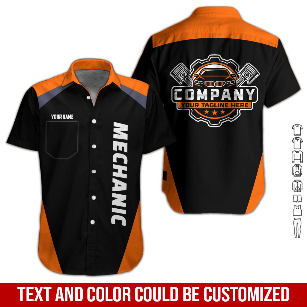 Custom Mechanic Work Shirt: Personalized Auto Repair Uniform