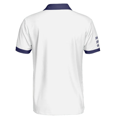Dad The Man The Myth The Legend Personalized Polo Shirt