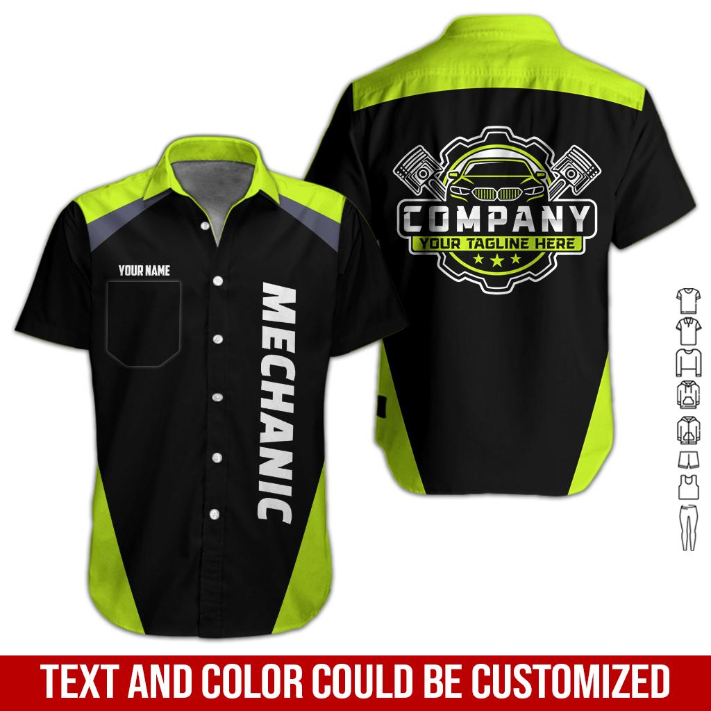 Custom Mechanic Work Shirt: Personalized Auto Repair Uniform