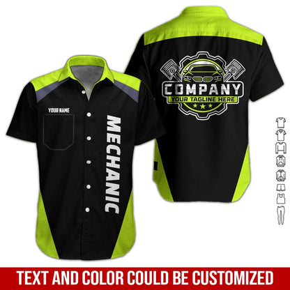 Custom Mechanic Work Shirt: Personalized Auto Repair Uniform