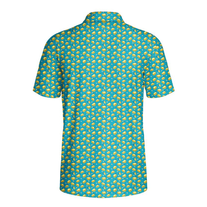 Pimento Cheese Sandwich Golf Polo Shirt, Golf Polo Shirt