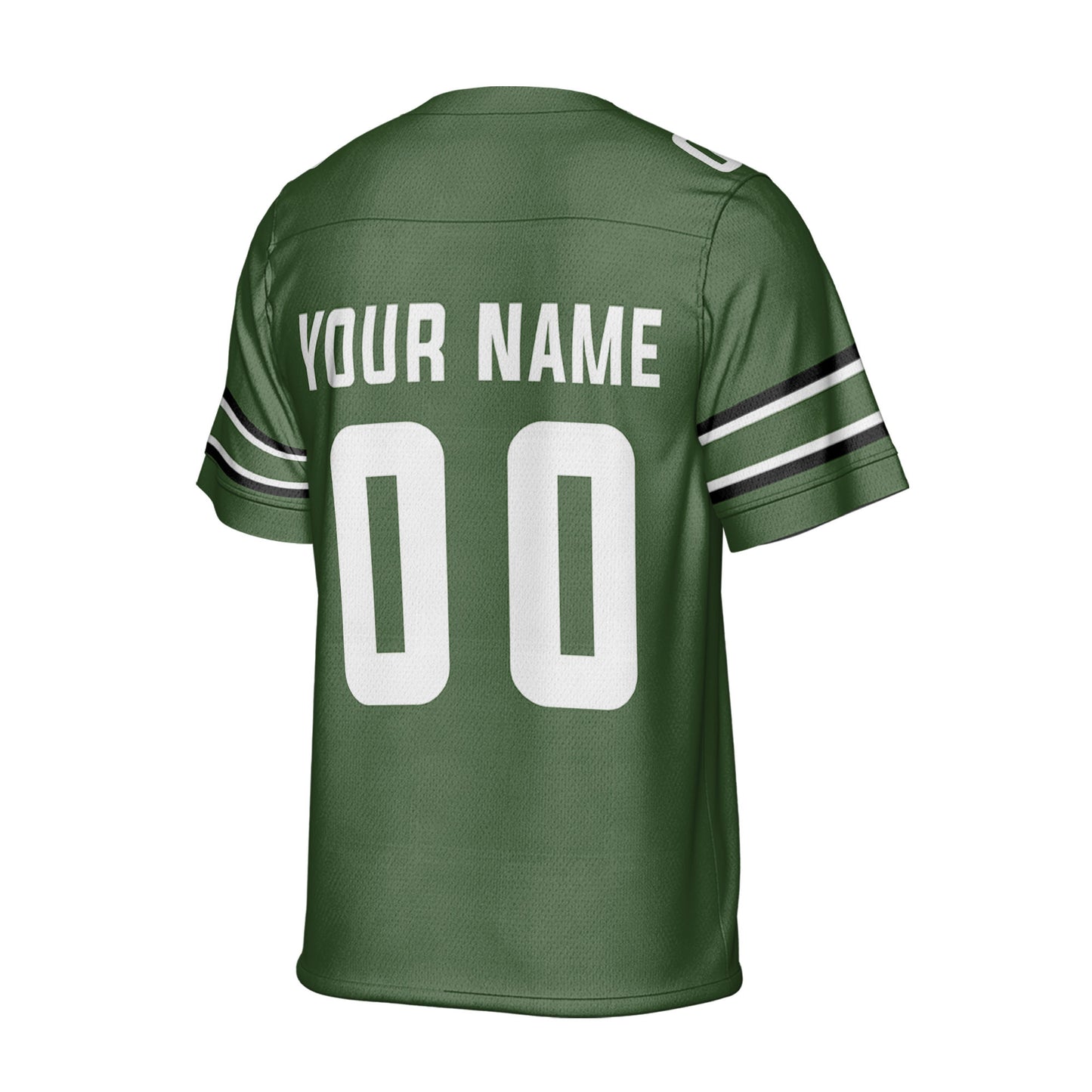 Personalized Team Name Cool Style Dark Green Football Jersey