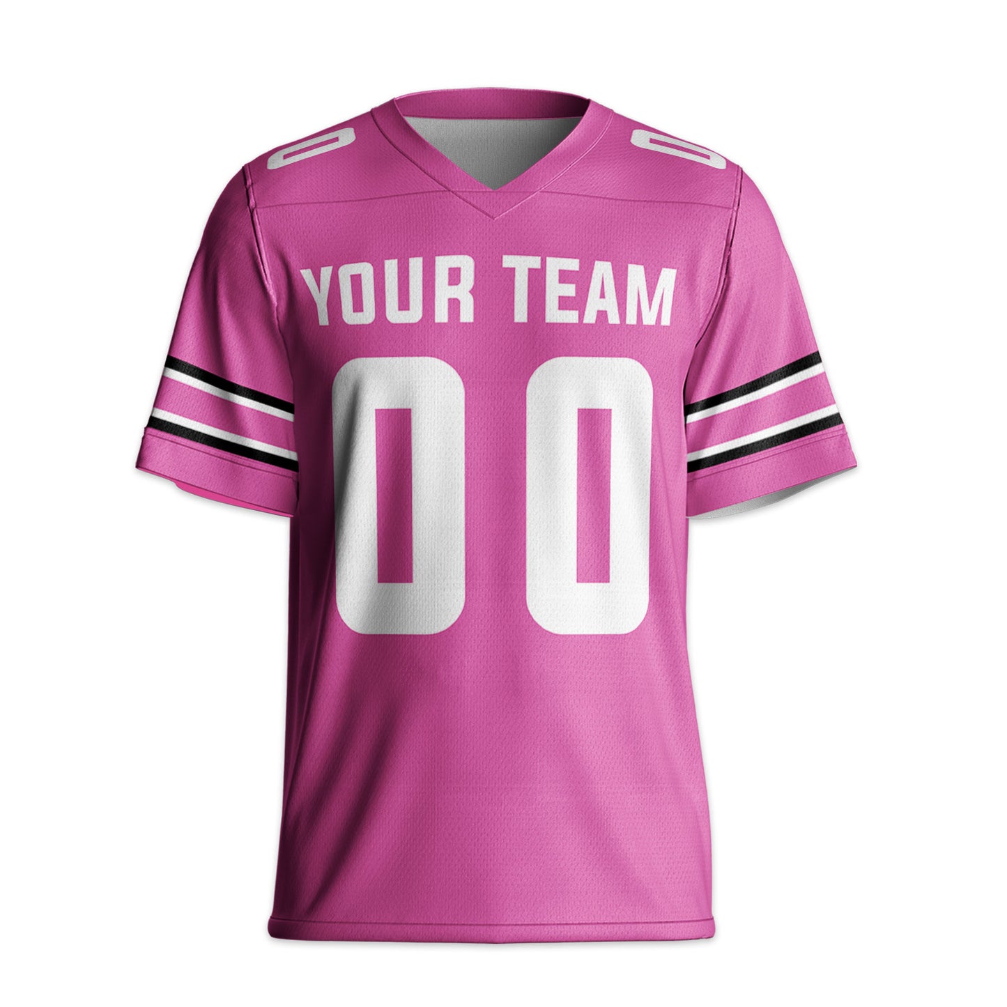 Personalized Team Name Cool Style Pink Football Jersey
