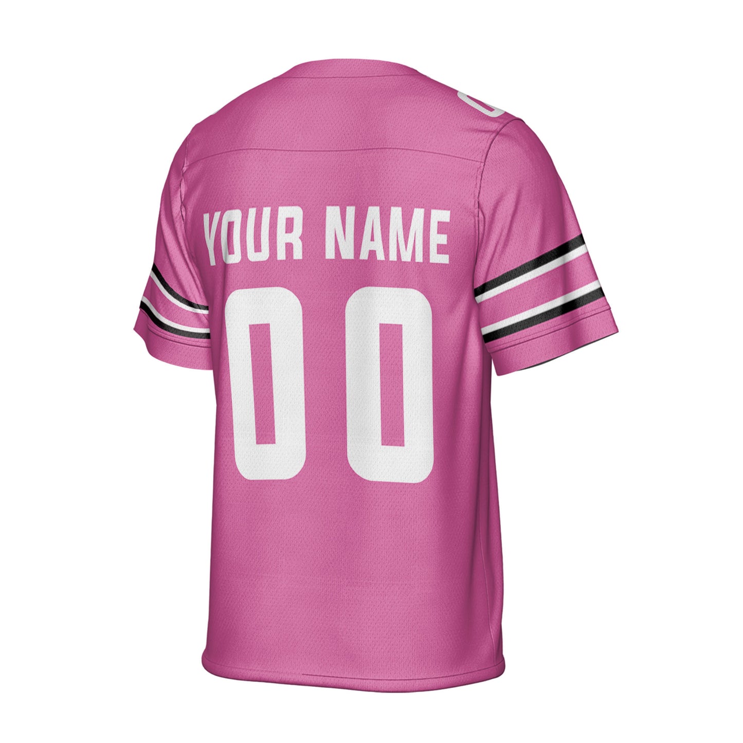 Personalized Team Name Cool Style Pink Football Jersey